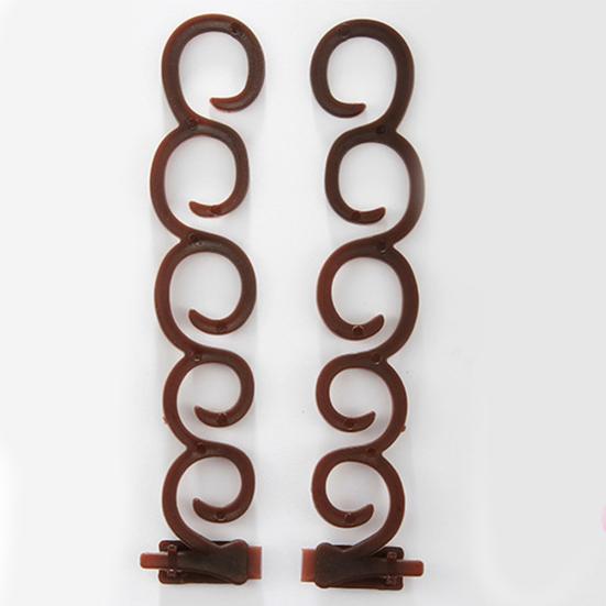 4Pcs/Set Hair Braider Roller Twist Styling Party DIY Clips Wedding Curling Tools