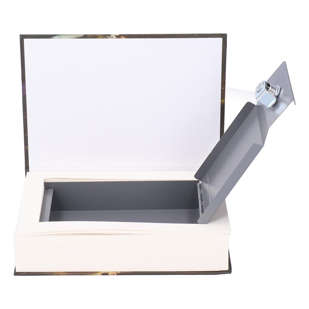 Safe Box Innovative Simulated Book Locking Box with Keys for Cash Money Jewelry Storing