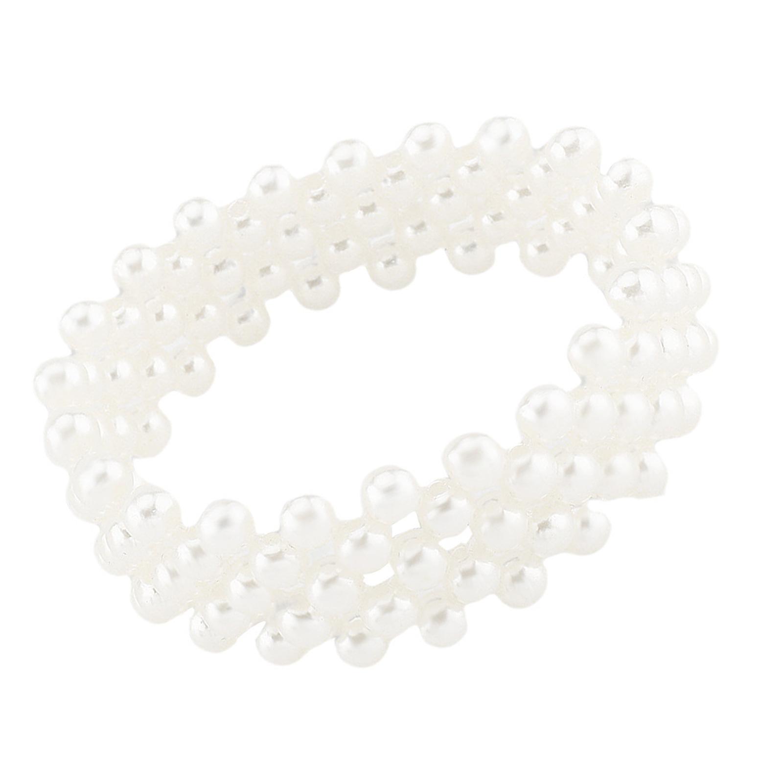 

Fashion Forward Artificial Pearls Wristband Fashion Jewelry Wrist Accessories for Casual or Formal Outfits