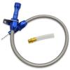 Mount Flexible Braided Transmission Dipstick Stainless Steel Tube For GM 4l80e 4l60e Chevy SBC BBC Th350 Th400 Turbo 700R4