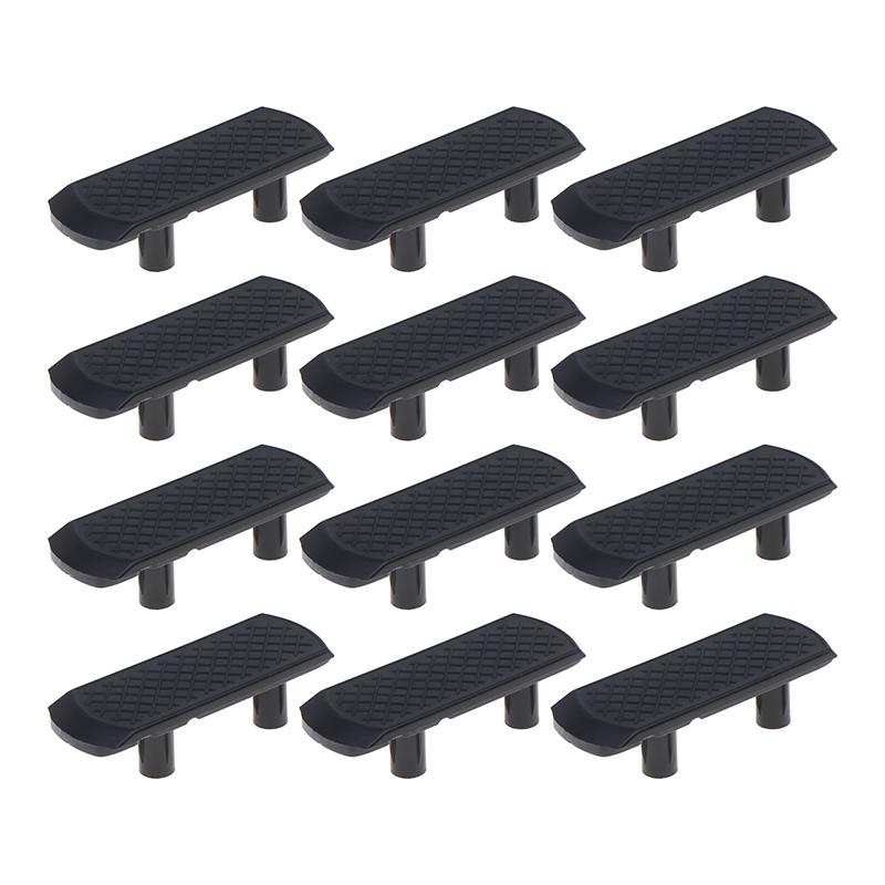 4 Pack High Chair Foot Rest Replacement Parts Non Slip Textured Surface for Baby Kids Dining Feeding Chairs