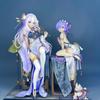 24cm Rem Emilia Re Zero Anime Figure Gk Statue Chinese Style Collectible Model Desktop Decoration Gift For Anime Fans