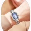 Ofns 1575 Luxury Exquisite Quartz Women's Full Steel Waterproof Diamond Inlaid Watch