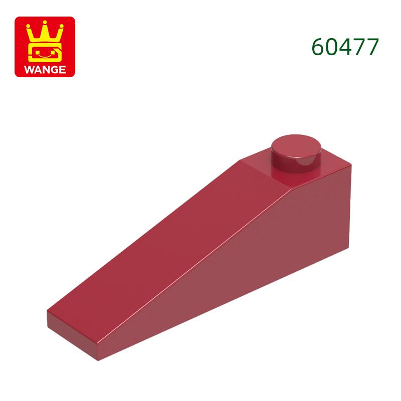 92Pcs/lot Slope 18°4x1 Roof Block Moc Hue Accessories Works With 60477 Brick DIY Children's Plaything Assembly Components