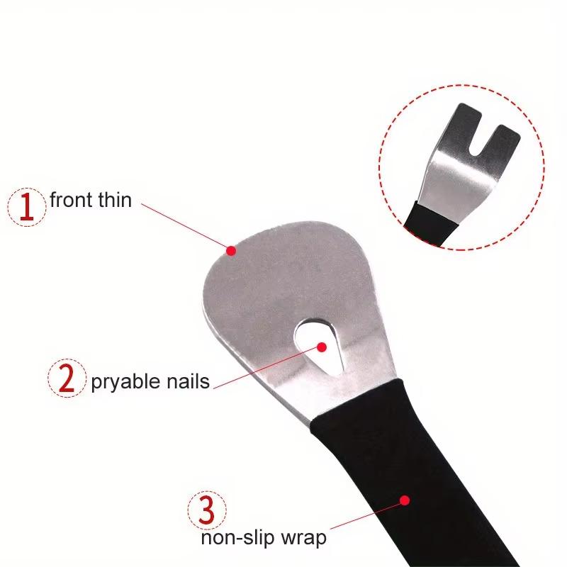 Car Audio Disassembly Tool Stainless Steel PryClip Rocker Crowbar Bar Door Panel Disassembly Pry Panel Interior