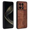 Priekš Xiaomi Poco F6 Pro 5G Aizmugurējais Vāciņš Ādas Sajūtas Triecienizturīgs Ādas Telefona Maciņš Priekš Poco F6 Pro 5G Coque Capa Bumper