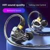 Digitale Chip Kabelgebundene Kopfhörer 3,5 mm AUX/Typ C 9D HIFI Schwerer Bass In-Ear Headsets Mit Mikrofon Kopfhörer Für Samsung Huawei Xiaomi OPPO iPad PC