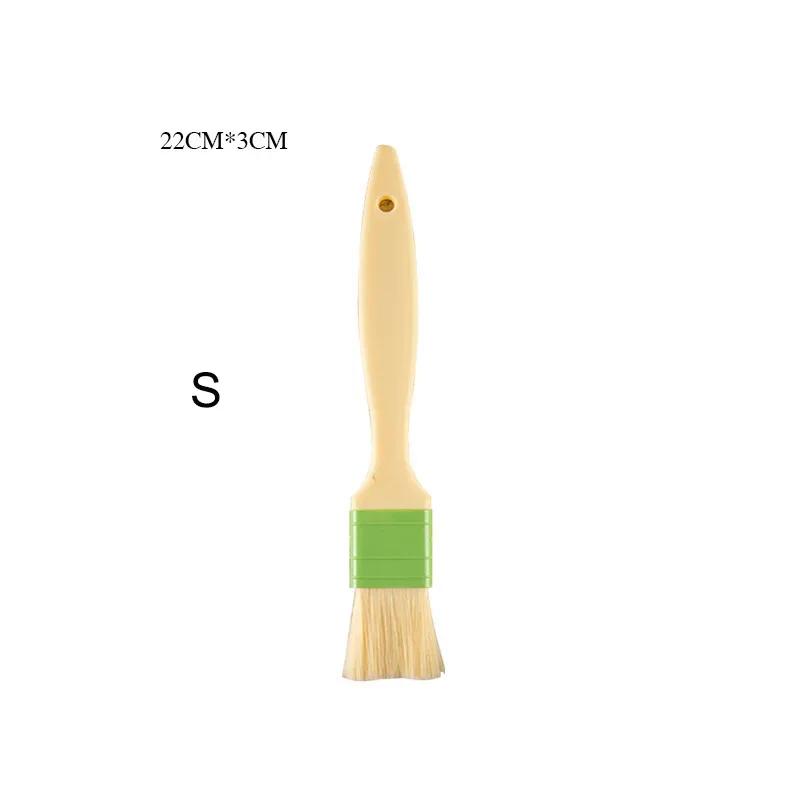 

Масляная кисточка для выпечки и барбекю – универсальная щетка для теста, яиц, тортов и хлеба для кухонных принадлежностей для приготовления пищи и барбекю 22.5cm жёлтый