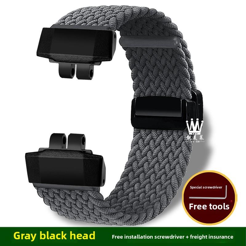 GBD200 Tkany nylonowy pasek Do Casio G-SHOCK 3506 GBD-200-1A GBD200SM zmodyfikowany miękki nylonowy płócienny pasek do zegarka bransoleta do sportów outdoorowych