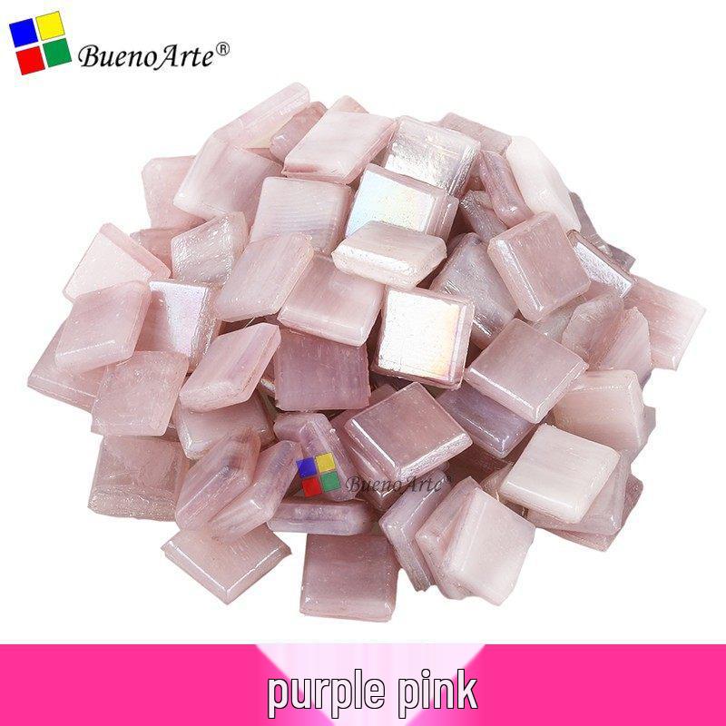 260 Stück 1 cm Transparente Eisjade Mosaik Glasperlen für DIY Kerzenhalter Basteln