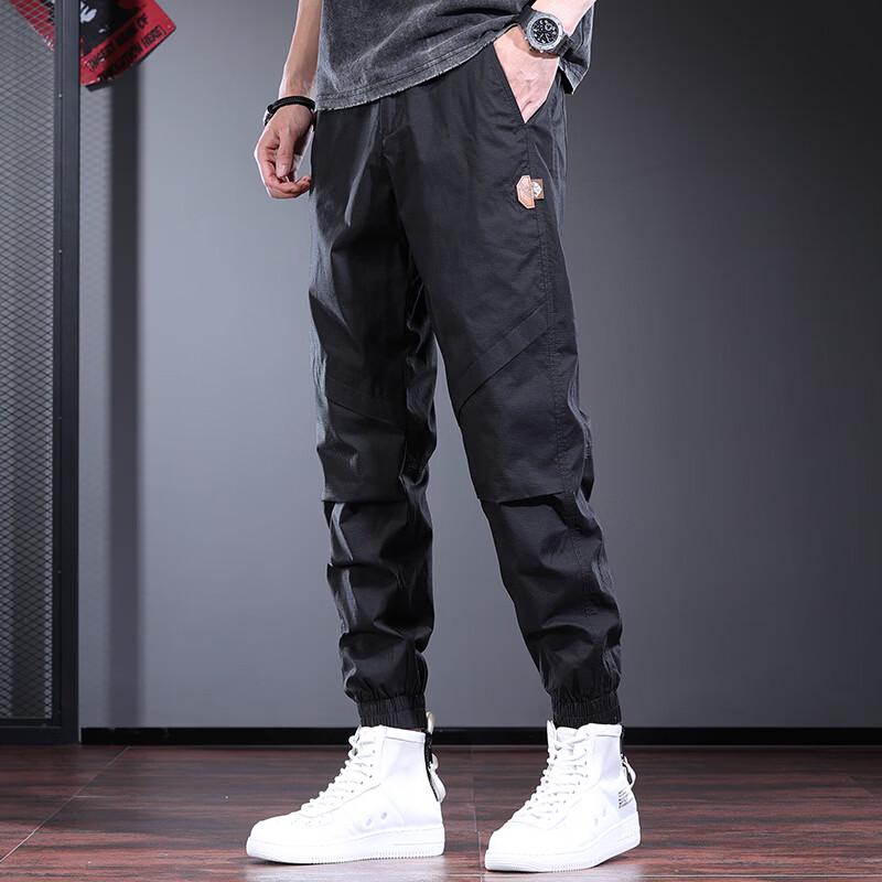 Jie Leinuo Men's Casual Cargo Jogger Pants