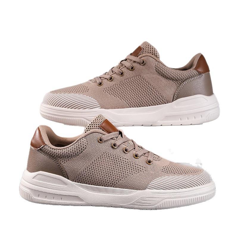Spring and Autumn New Breathable Casual Shoes, Running Shoes, Lightweight Fly-Woven Sneakers