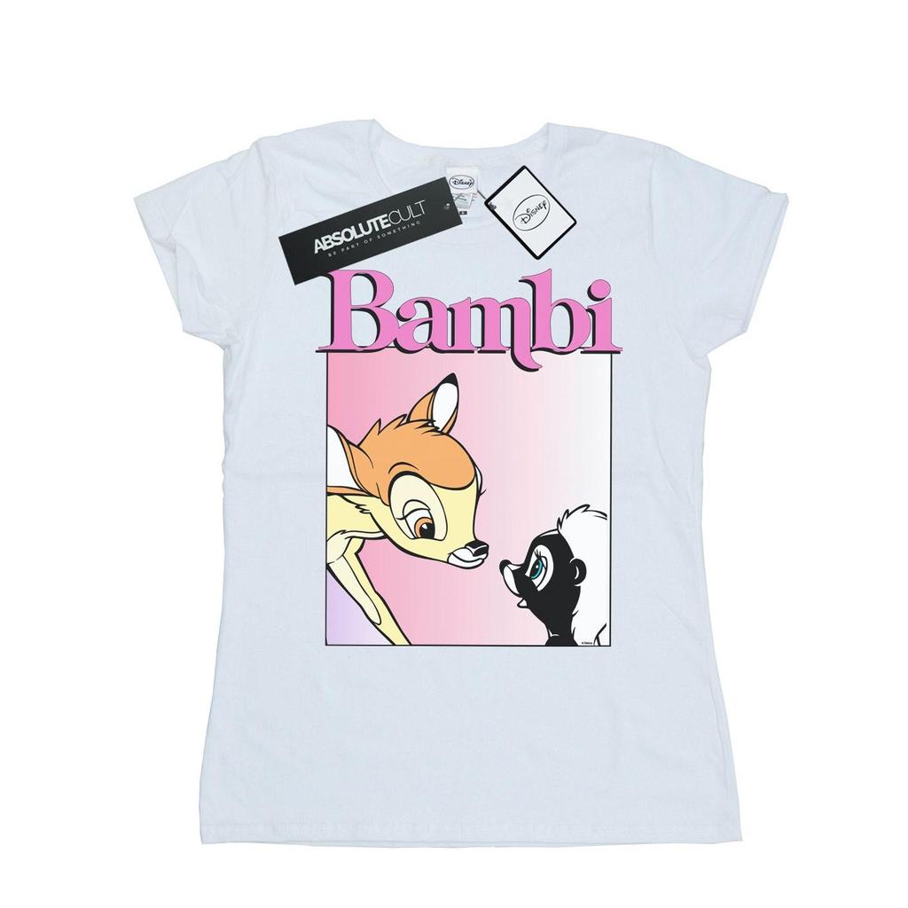 Disney Womens/Ladies Bambi Nice To Meet You Cotton T-Shirt