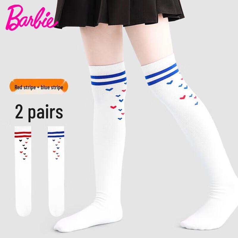 Barbie Girls  Knee-High Socks (2-Pack) M