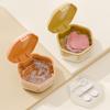 Portable Orthodontic Retainer and Denture Storage Box with Cleaning Function