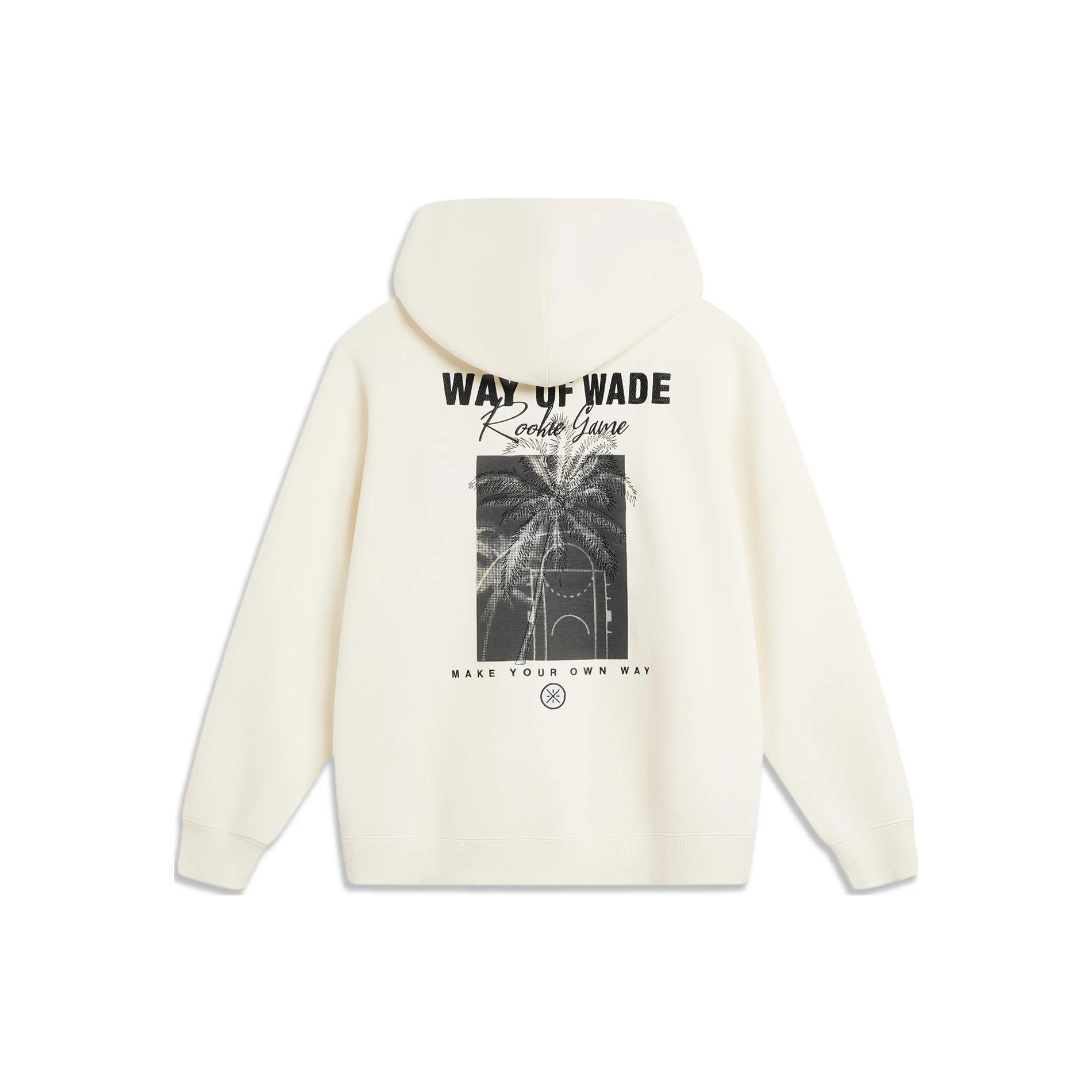 Li Ning Wade Collection Sweatshirt Men s Mixed Color Ecru AWDT945-2 XL