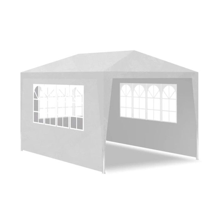 Tonnelle de jardin/ Pavillon de Jardin/Tente de réception Chapiteau Blanc 3x4m 90334