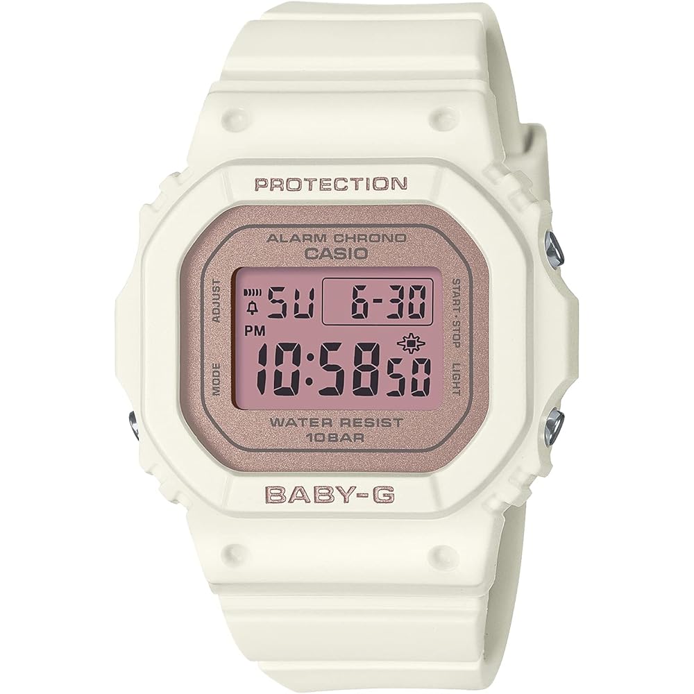 Casio Baby-G BGD-565SC-4JF Women s Watch White Analog Waterproof 100m