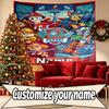Custom Name Personalized PAW Patrol Print Tapestry, Wall Art Decor, Bedroom, Dorm, Apartment, LivingRoom, Party Backdrop, Gift for Birthday