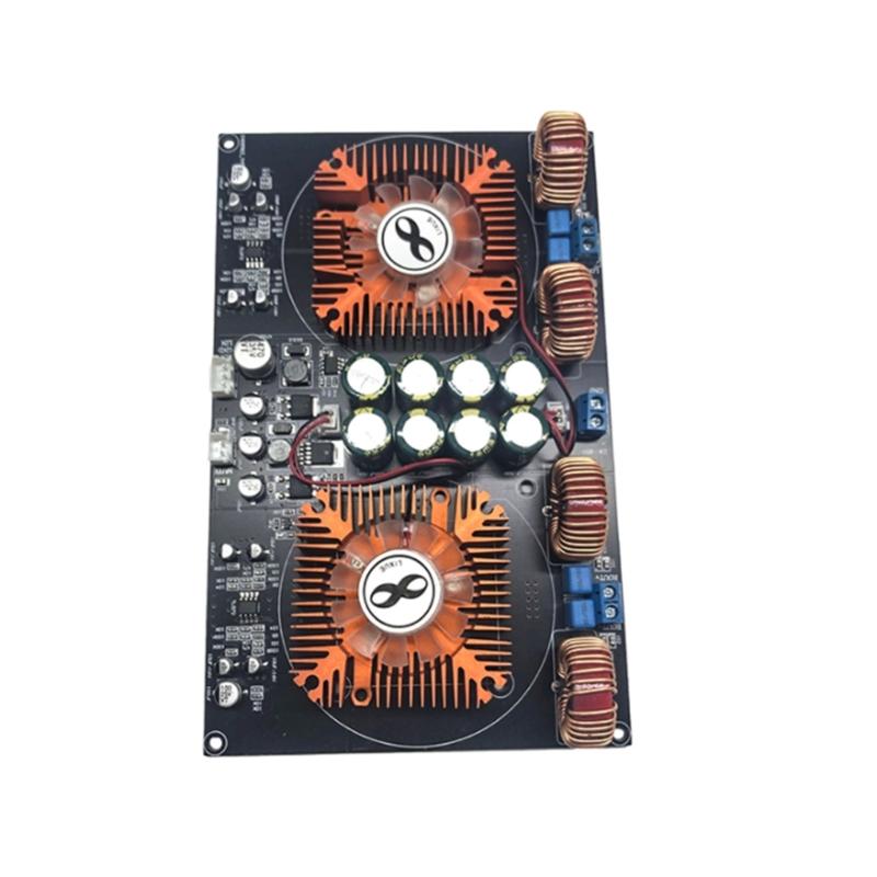 TPA3255 2.0CH Power Amplifier Board 2.0Channel Class-D Digital Amplifier Board 600W+600W (Fan Cooled)