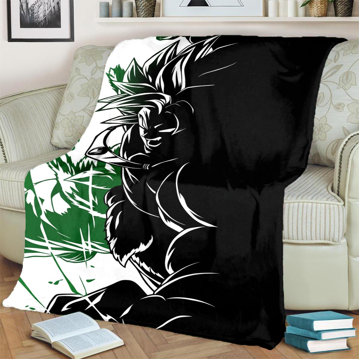 

Cozy Warm Dragon Ball! Flannel Blanket for Bedrooms, Sofas, Beds, Chairs, Picnics, Travel 75x90cm