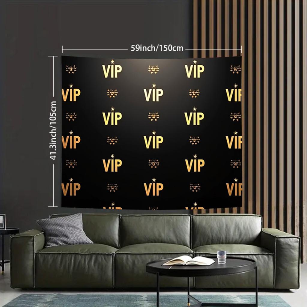 2D flat surface 1-piece crown VIP photography background suitable for studios living rooms bedrooms and offices