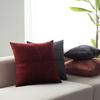 Capa de Almofada Sofá Luxo Leve Moderno Estilo Ins Nórdico Sala de Estar Veludo Cor Sólida Padrão Cruz Almofada Decoração Suave
