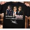SALE Marc Anthony 35 Years Anniversary T Shirt NEW Black All Sizes Vintage Washed Graphic Soft Breathable Casual Versatile