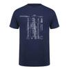 Flute Patent T Shirts Flutist Flautist Cool Music Player Gift Short Sleeve Cotton Summer Style Tshirt HJ134