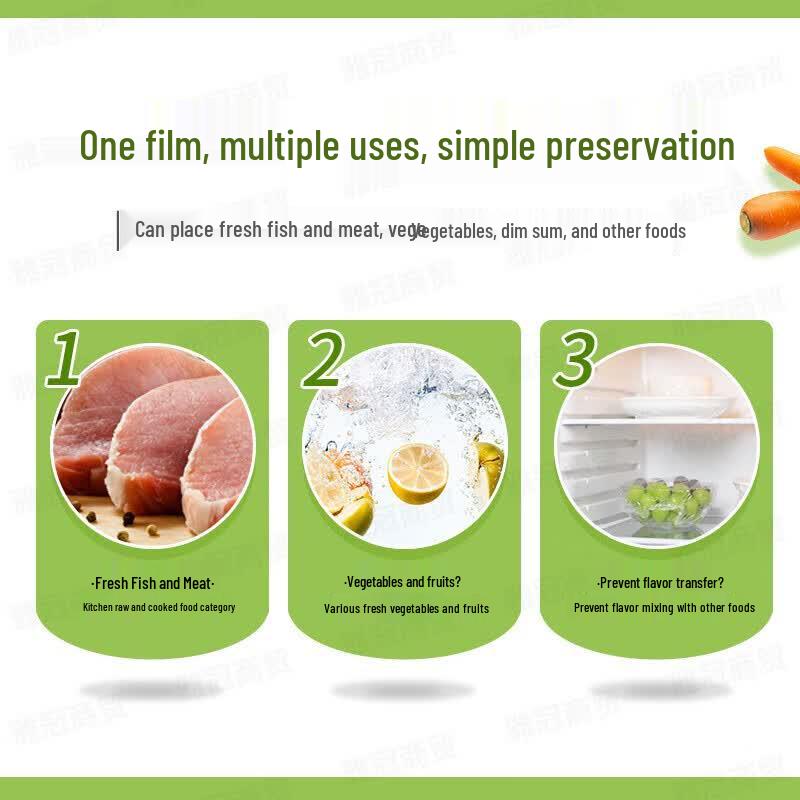Miaojie PE Easy-Tear Plastic Wrap