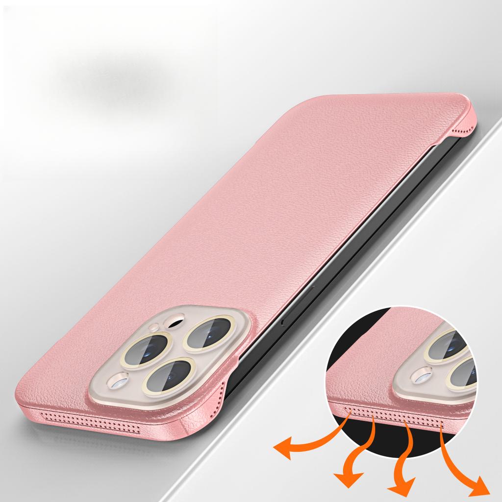 Suitable for The Bezel-less and Peel-textured IPhone Case of The IPhone 15, and The Ultra-thin Heat Dissipation of The IPhone 14promax
