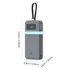 Solid Color Protective Case Protective Cover for Cuktech 25 SE Power Bank 25000mAh Travel