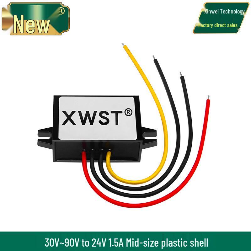 30-90V to 24V DC-DC Buck Converter Module for 36V/48V/60V/72V Step-down