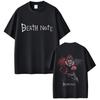 Anime Death Note Ryuk Graphic T Shirt Men Clothing Fashion Vintage Oversized Tshirts Mens Cartoon Manga Merch Streetwear
