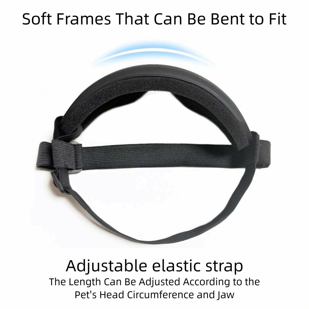 Plastic Pet Goggles Multicolor Anti-UV Pet Sunglasses Windbreak Sun Shading Dog UV Protection Glasses
