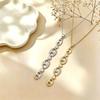 Elegant Tassel Pig Nose Micro-inlaid Necklace - Light Luxury Female Accessory