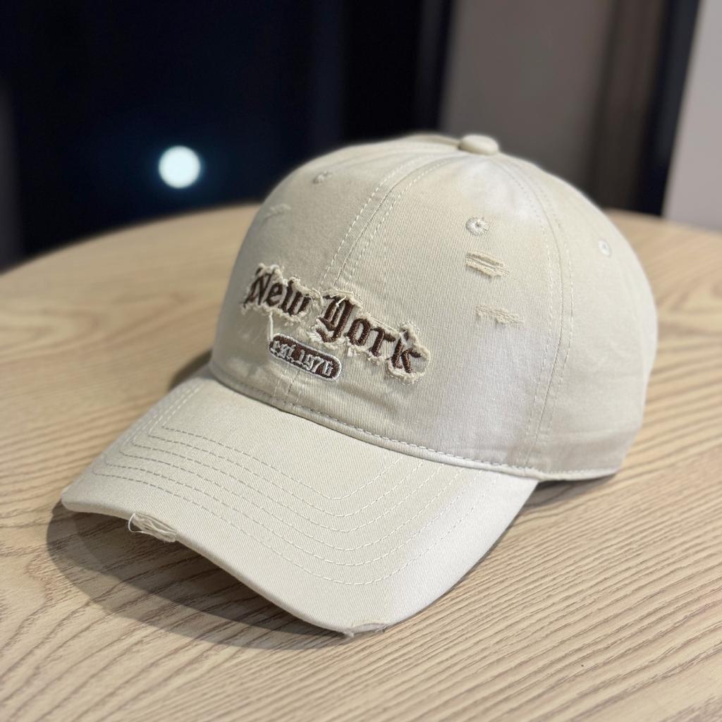 High-quality new style baseball cap with trimmed edges for women, makes the face look smaller, large brim, Korean version, spring/summer hat, men's
