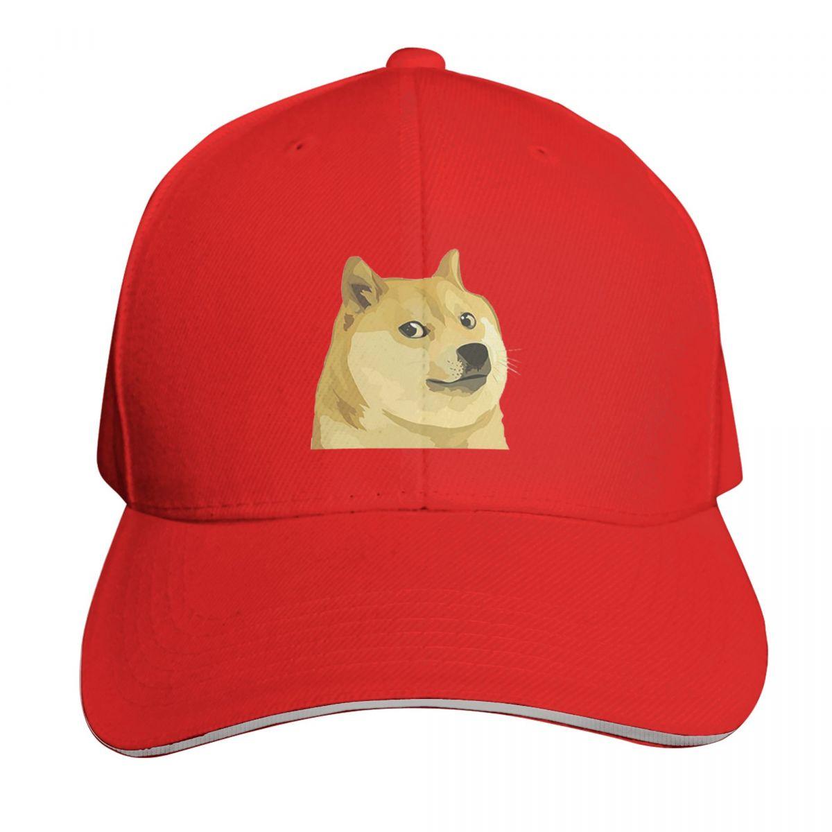 

Doge The Dogecoin Funny Bitcoin Cap Fashion Casual Baseball Caps Adjustable Hat Hip Hop Summer Unisex Baseball Hats One Size