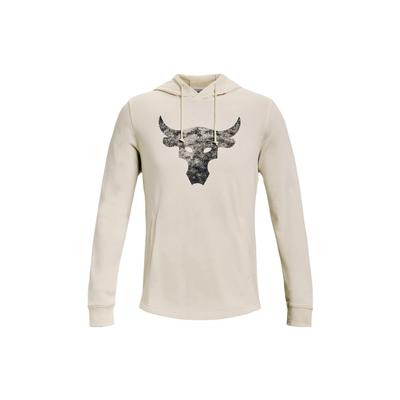 Under Armour Project Rock Tiermuster Hoodie Herren Hoodies Weiß 1367107-110
