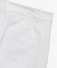 MIND BRIDGE WOMEN [W] White Double-Pleat Wide Pants