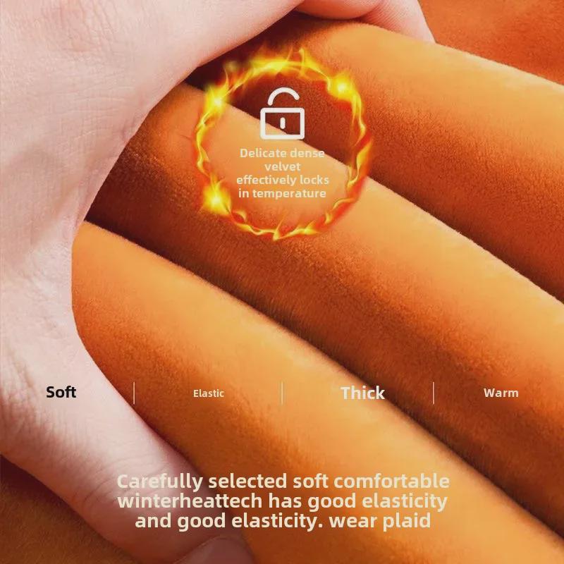 Clearance: Men's and Women's Thermal Gold Velvet Suit - Autumn/Winter Collection