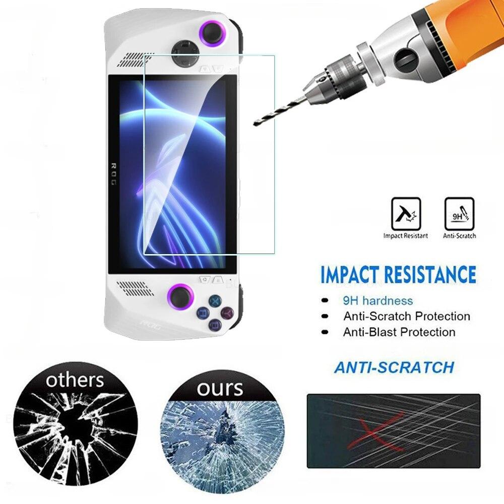 1/2/3 PCS Gehärtetes Glas für Asus ROG Ally 2023 Displayschutzfolie für Asus ROG Ally ROGAlly 7.0" Abdeckung Schutzfolie