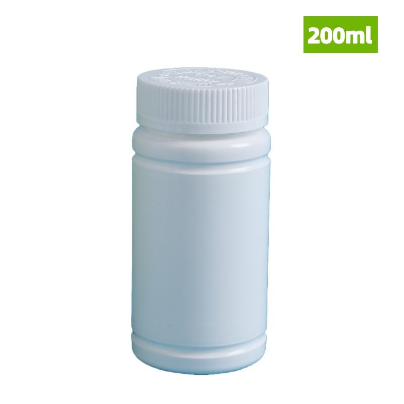 10Pcs 20-225Ml Pill Vials Tablet Capsule Solid Powder Portable Containers Plastic Hdpe White Empty Seal Bottles