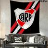 CA River Plate Wall Tapestry Aesthetic Wall Hanging Printed Fabric Blanket Decorative Tapestries for Bedroom Living Room Home Decor
