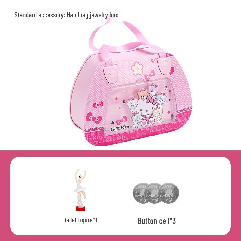 Little Girl Princess Ballet Music Box - Rotating Crystal Ball Birthday Gift for Children