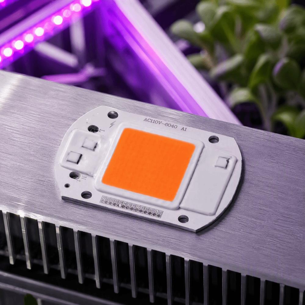 120 Degree Beam Angle Full Spectrum Grow Light Aluminum Plant Growth Lamp  Gardening