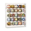 Clear Acrylic Coin Storage Case Portable Storage Box Elegantly Designed Desktop