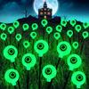 Halloween Decoration Outdoor Solar Horror Eye Light Garden Courtyard Terrace Party Decoration Waterproof Halloween Path Light