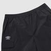 UMBRO Utility Cargo Pocket Knee-Length Shorts Black Ur211Chp44 (A Type)
