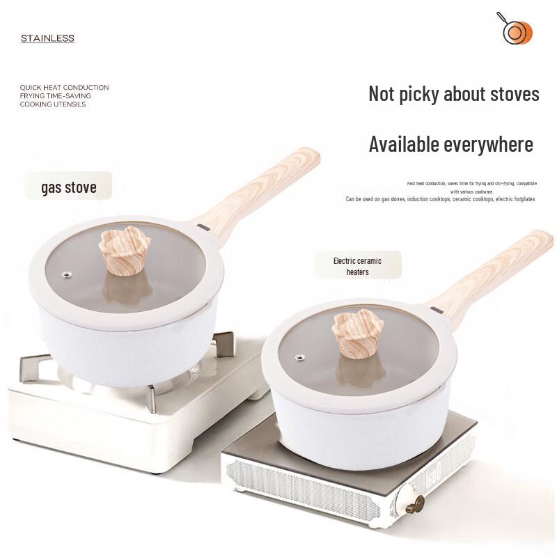 ZISIZ Ceramic Non-Stick Ramen Noodle Pot